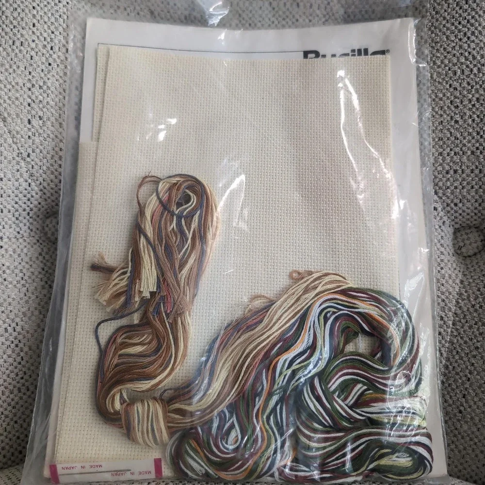 Bucilla Counted Cross-Stitch Kit Tiger 11x14 49806 Wildlife Animal NEW Sealed